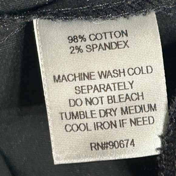 Boston Proper  Cropped Pants side zip size 8 - Picture 3 of 5